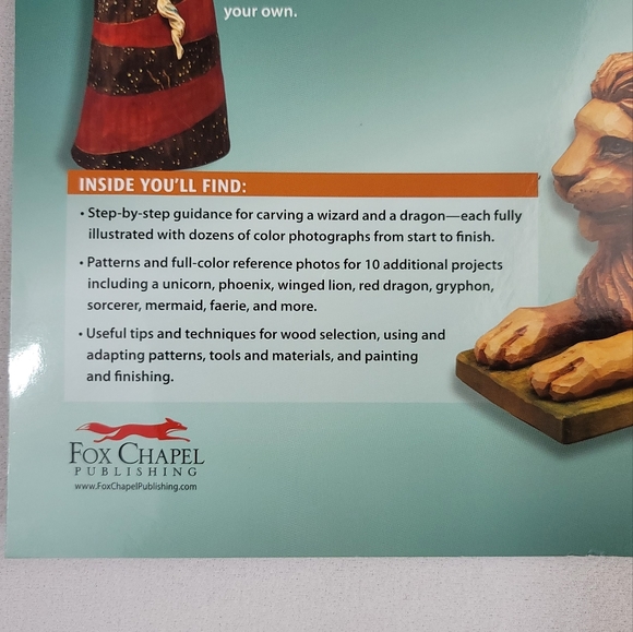 Carving Fantasy & Legend Figures In Wood  By Shawn Cipa - Picture 3 of 14